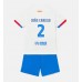 Barcelona Joao Cancelo #2 Dětské Oblečení Venkovní Dres 2023-24 Krátkým Rukávem (+ trenýrky)